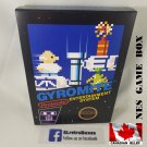 GYROMITE - NES, Nintendo Custom replacement BOX optional w/ Dust Cover & PVC Protector