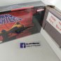 AERO FIGHTERS - SNES, Super Nintendo Custom replacement Box optional w/ Insert Tray & PVC Protector
