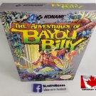 BAYOU BILLY - NES, Nintendo Custom replacement BOX optional w/ Dust Cover & PVC Protector