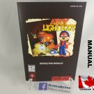 MANUAL SNES - ARDY LIGHTFOOT - Super Nintendo Replacement Instruction Booklet
