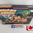 CONGO'S CAPER - SNES, Super Nintendo Custom replacement Box optional w/ Insert Tray & PVC Protector