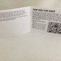 MANUAL NES - CAVEMAN GAMES - Nintendo Replacement Instruction Manual Booklet Cave Man
