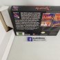 DRACULA, BRAM STOKER'S - SNES, Super Nintendo Custom replacement Box optional w/ Insert Tray & PVC