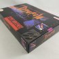 DRACULA, BRAM STOKER'S - SNES, Super Nintendo Custom replacement Box optional w/ Insert Tray & PVC