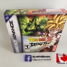 DRAGON BALL Z TAIKETSU - Nintendo GBA Custom Box optional w/ Insert Tray & PVC Protector