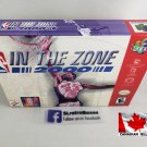 IN THE ZONE 2000 - N64, Nintendo64 replacement Box optional w/ Insert Tray & PVC, NBA BASKETBALL