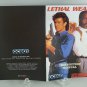 MANUAL SNES - LETHAL WEAPON - Super Nintendo Replacement Instruction Booklet