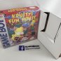 KRUSTY'S FUN HOUSE - Nintendo Game Boy Custom replica Box w/ Insert Tray & PVC Protector