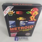 METROID Alternate Version BLACK BOX - NES, Nintendo Custom BOX optional w/ Dust Cover & PVC