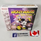 MICKEY MOUSE MAGIC WANDS - Nintendo Game Boy Custom replica Box w/ Insert Tray & PVC Protector