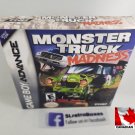 MONSTER TRUCK MADNESS - Nintendo GBA Custom Box optional w/ Insert Tray & PVC Protector