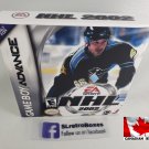 NHL 2002 HOCKEY - Nintendo GBA Custom Box optional w/ Insert Tray & PVC Protector