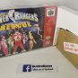 POWER RANGERS LIGHTSPEED RESCUE - N64, Nintendo64 replacement Box optional w/ Insert Tray & PVC