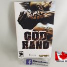 MANUAL PS2 - GOD HAND - SONY Playstation 2 Replacement Instruction Booklet