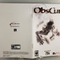 MANUAL PS2 - OBSCURE - SONY Playstation 2 Replacement Instruction Booklet