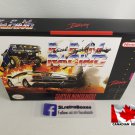 RPM RACING - SNES, Super Nintendo replacement Box opt w/ Insert Tray & PVC Radical Psycho Machine