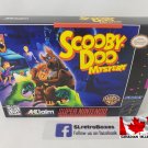 SCOOBY DOO MYSTERY - SNES, Super Nintendo replacement Box optional w/ Insert Tray & PVC Protector