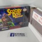 SCOOBY DOO MYSTERY - SNES, Super Nintendo replacement Box optional w/ Insert Tray & PVC Protector