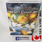 SKY SHARK - NES, Nintendo Custom replacement BOX optional w/ Dust Cover & PVC Protector
