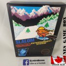 SLALOM - NES, Nintendo Custom replacement BOX optional w/ Dust Cover & PVC Protector