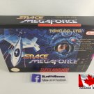 SPACE MEGAFORCE - SNES, Super Nintendo replacement Box optional w/ Insert Tray & PVC Protector