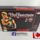WOLFENSTEIN 3D - SNES, Super Nintendo replacement Box optional w/ Insert Tray & PVC Protector