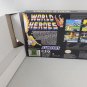 WORLD HEROES - SNES, Super Nintendo replacement Box optional w/ Insert Tray & PVC Protector