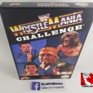WWF WRESTLEMANIA CHALLENGE - NES, Nintendo Custom replacement BOX optional w/ Dust Cover & PVC Prot