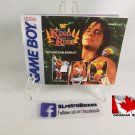 MANUAL GAME BOY = WWF KING OF THE RING Gameboy Replacement Instruction Booklet