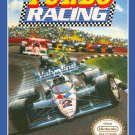 AL UNSER JR TURBO RACING - NES, Nintendo Custom replacement BOX w/ Dust Cover & PVC Protector