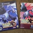 POKEMON XD GALE OF DARKNESS with manual + OEM gamecube case + reprint cover