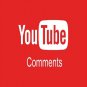 YouTube Comments - 100 YouTube Video Comments from real people.