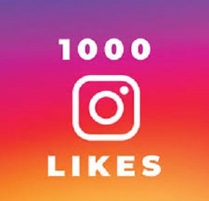 Instagram Likes - 1000 Instagram likes from active Instagram profiles users.