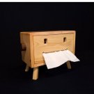 wooden tissue box