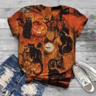 Halloween tshirt cats