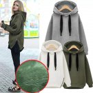 Solid hoodies women