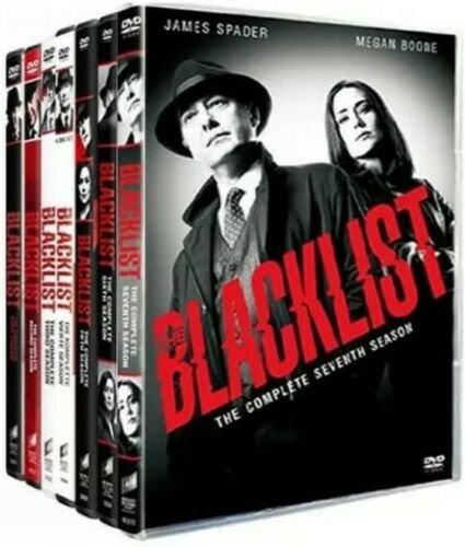 The Blacklist: Complete Series Season 1-7 (DVD, 34-Disc Set)