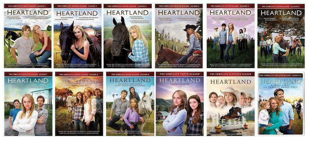 Heartland Complete Series Season 1 12 1 2 3 4 5 6 7 8 9 10 11 12 Dvd