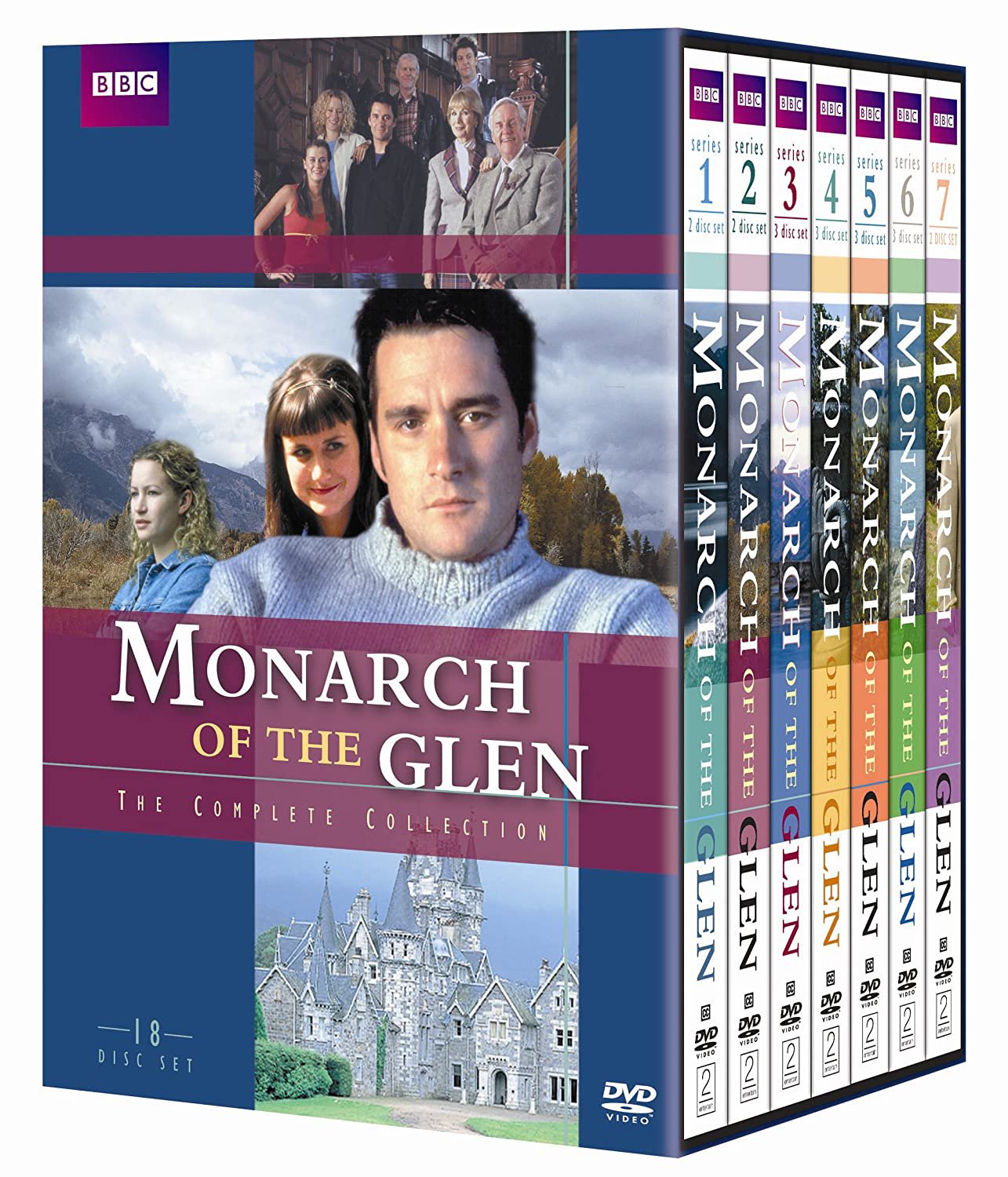 Monarch of the Glen Complete Series Collection DVD 17 New