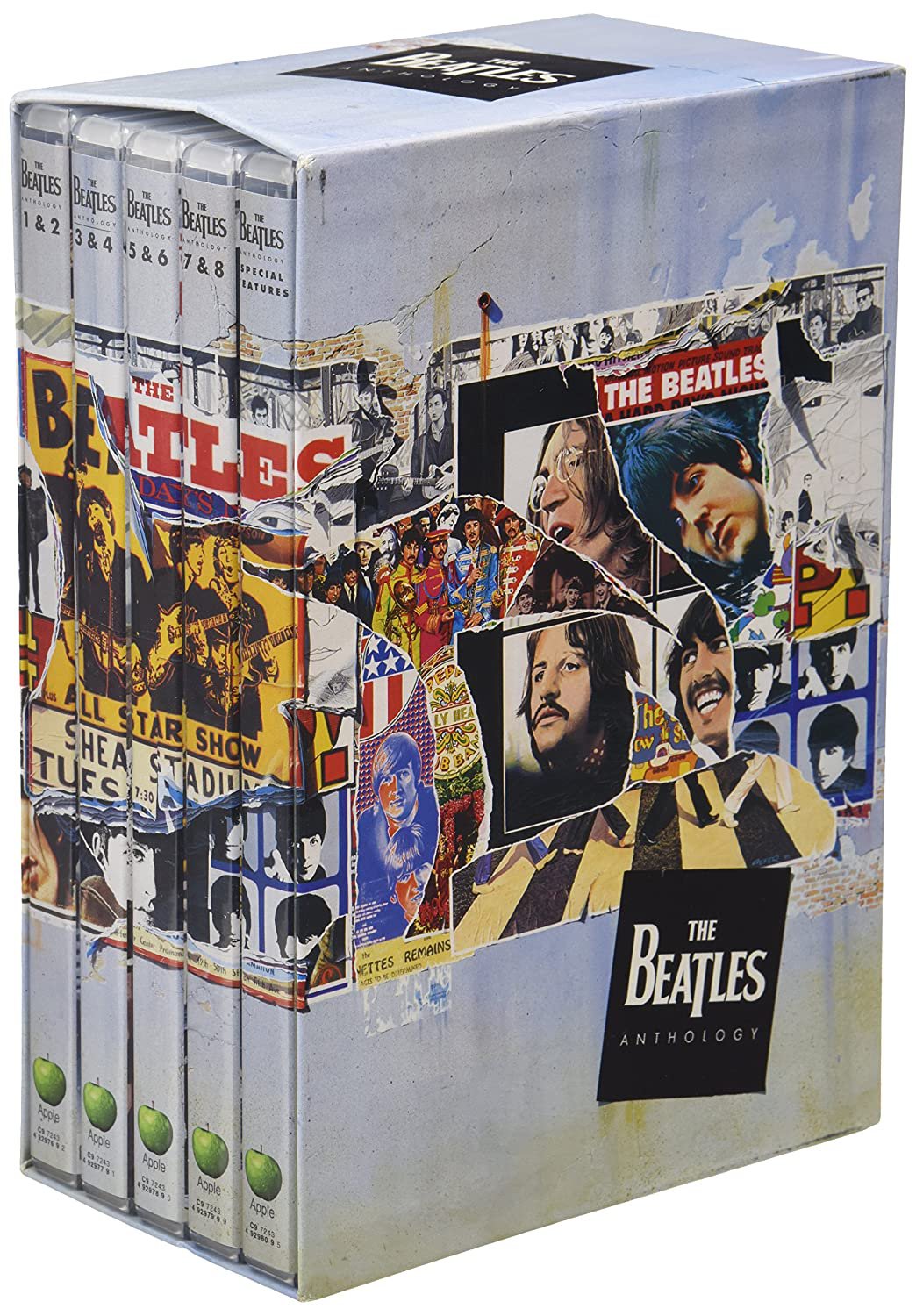 The Beatles Anthology 5 DVD Gift Box Set Brand New