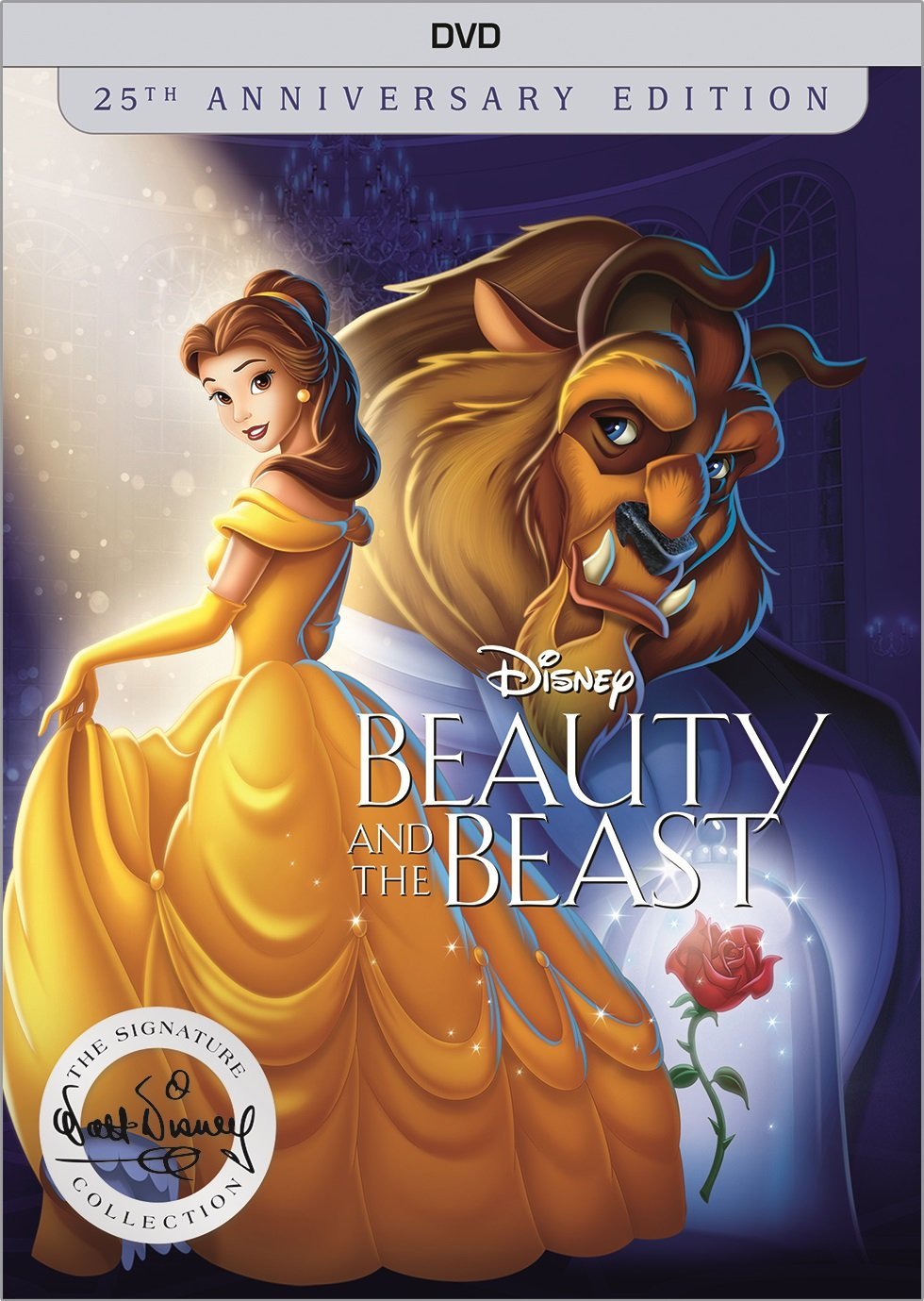 Beauty And The Beast Dvd 2017 25th Anniversary Collection