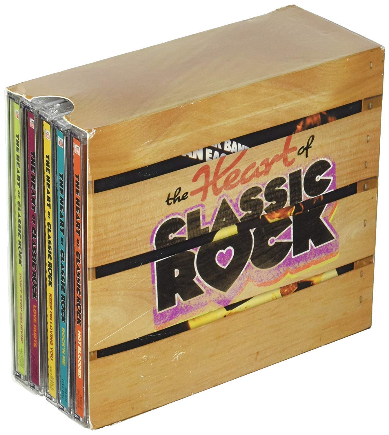 The Heart of Classic Rock by Time Life Box Set 10 CDS 114 Hits US ...