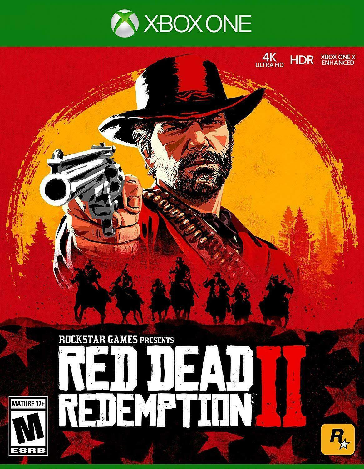 XBox One Red Dead Redemption II Brand New Factory Sealed