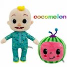 New Cartoon Cocomelon JJ Watermelon Plush Boy Soft Stuffed Doll Xmas Gift Toy 2X