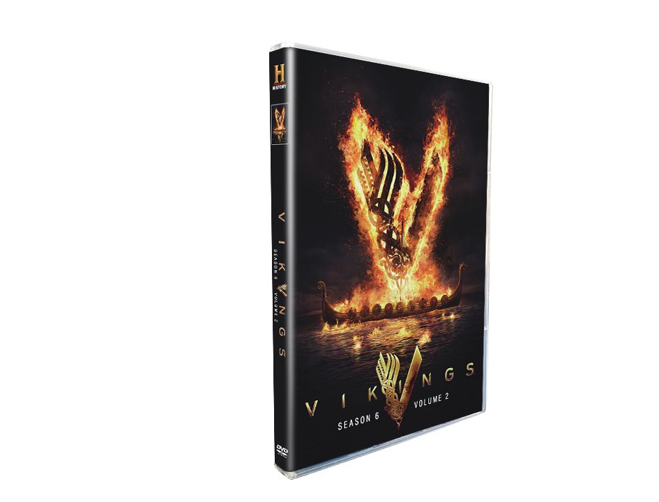 Vikings Sixth Season 6: Vol. 2 (DVD, 2021,3-Disc Set) Brand New &amp; Sealed