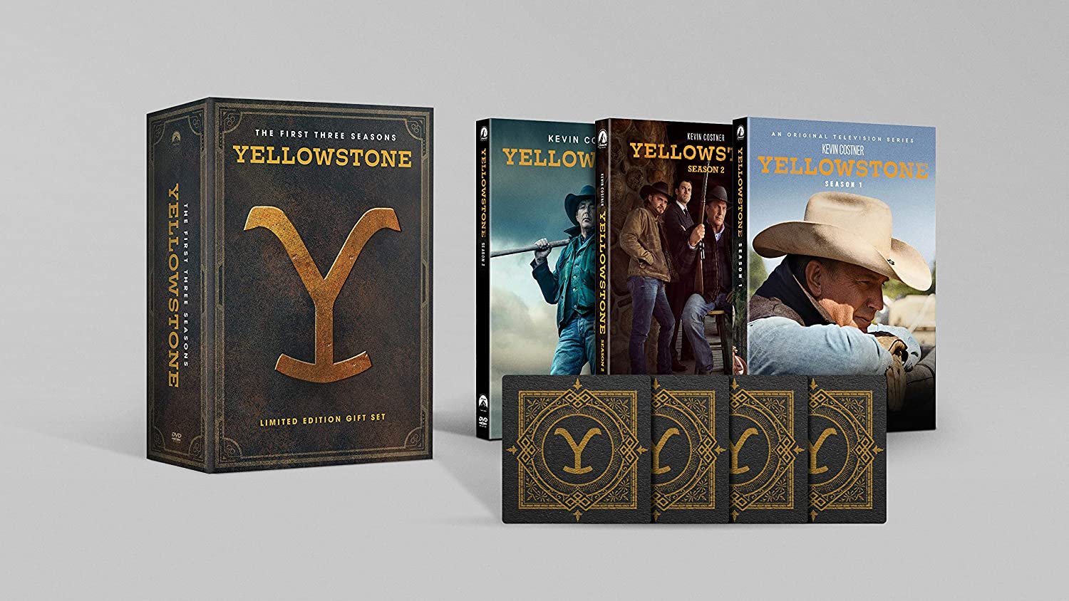 Yellowstone: Complete Series The First Three Seasons Limited Edition Gift Set DVD