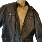 Sa Mode Men's Leather Jacket Sz: Large