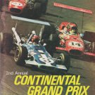 2nd Annual Continental Grand Prix Program Riverside Int'l Raceway April 19, 1970