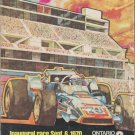 California 500 Inaugural Race Program Ontario Motor Speedway September 6, 1970 b