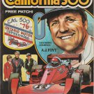 California 500 Race Program Ontario Motor Speedway September 5,1976